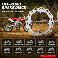 Disque de frein arrière 220 mm pour moto tout-terrain Honda XLR250R XR250 XR400R XR600 XR650 - Pièces de moto tout-terrain