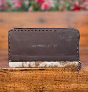 Nuevo diseño, gran oferta, billetera de cuero de piel en relieve Real occidental, fundas de teléfono de cuero talladas a mano con estilo, embragues de lujo para mujer - Product Image 5