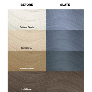 Coloration capillaire semi-permanente Crazy Color Slate, végane, sans ammoniaque, couleur longue durée - Product Image 4