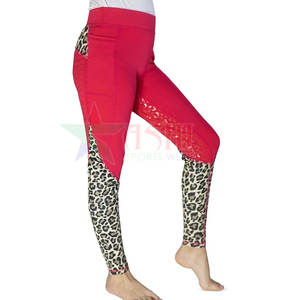 Leggings d'équitation pour femmes, design antidérapant, confortables, durables, imperméables, coupe-vent, en spandex/polyester, équestre - Product Image 5