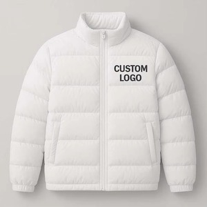 Puffer <b>Jacket</b> Stylish Warm Quilted Coat, Lightweight <b>Zip</b> <b>Up</b> Outerwear Customizable Plus Size Spring Season - Product Image 1