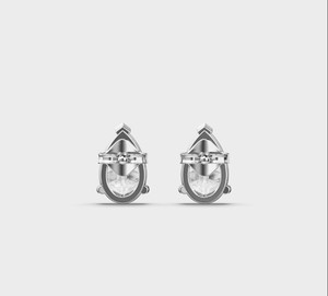 IGI Certified Pear Cut Lab Grown Diamond Stud Earrings Solid 925 Sterling Silver Solitaire Pear Shape Diamond Earrings - Product Image 4