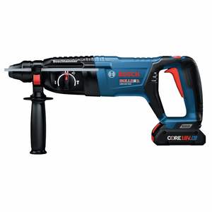 18V EC Brushless SDS-Plus Rotary Hammer <b>Kit</b> with 4 Ah Advanced Power Battery for Industrial & <b>DIY</b> Projects Electric Source - Product Image 4