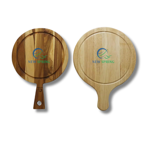 Tabla de Cortar de Madera Natural de Vietnam con Mango - Tabla de Cortar Duradera Antiadherente para Cocinar y Preparar Alimentos - Product Image 5