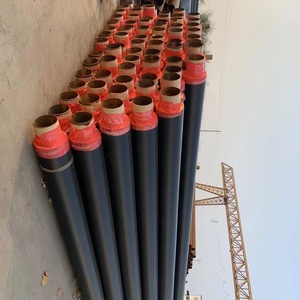 Tuyau isolé en acier gainé de HDPE pour chauffage direct enterré, idéal pour les systèmes de chauffage urbains et industriels - Product Image 1