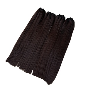 ราคาขายส่งผมแท้ Taka Hair Remy ผมยุโรปแบบหนีบ ปลายแบน เย็บสองชั้น ผมเวียดนามแบบหยิกฟู - Product Image 3