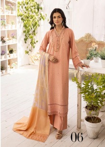 Tissu en lin de haute qualité Salwar Kameez vêtements dames vêtements d'hiver robes mode modeste haute qualité d'exportation inde Pakistan - Product Image 4