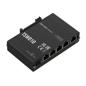 Teltonika <b>Switch</b> TSW010, 5x RJ45 100Mb/s, Passive <b>PoE</b>, IP30, DIN - Product Image 2