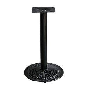 Industrial Style Round <b>Cast</b> Iron Coffee Table Base 72cm High <b>Powder</b> Coated Durable Living Room Furniture-CHBCF003 Tea TV Stand - Product Image 1