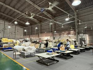 Premium Cowhide Leather Three Seater <b>Sofa</b> Residential Living Furniture Classic Shape Strong Wooden Base Comfort - Product Image 6