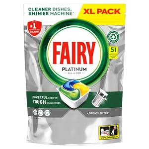 Fairy Original All in One Dishwasher Tablets, Regular, 100 Capsules - Product Image 6