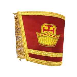 ถุงมือและกระดุมข้อมือ Masonic Blue Lodge - Product Image 2