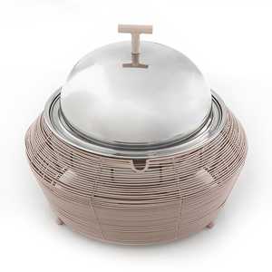 Plato para Servir Alimentos de Acero Inoxidable y Hierro, de Primera Calidad, Redondo, a un Precio Accesible - Product Image 2