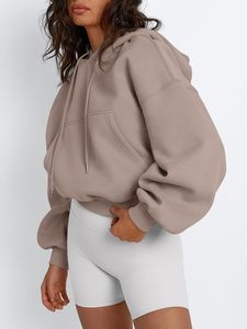 Sudadera Corta Informal Personalizada para Mujer, 100% Algodón Jersey/Felpa, Mangas Caídas, Transpirable, Resistente al Viento, Ecológica - Product Image 4