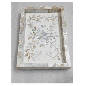 <b>Indian</b> Exporter <b>Serving</b> Tray Mother Pearl Tray for Kitchen Use or Home Restaurant Standard Quality India - Product Image 5