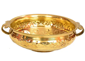 Durable latón Urli fuerte construcción perfecta para banquetes de boda y decoración festiva del hogar - Product Image 3