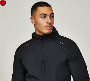 Nouvelle veste coupe-vent personnalisable à manches longues, vêtements de sport, activité de plein air, disponible pour les vestes de course pour hommes - Product Image 6
