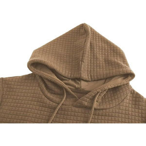 เสื้อ2025มีฮู้ดผ้าฝ้าย100% สำหรับผู้ชายดีไซน์เรียบง่ายเป็นมิตรต่อสิ่งแวดล้อม - Product Image 5