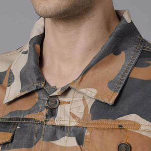 Por encargo de los hombres de estilo de la calle Stand Collar Jeans Chaqueta Mejor Diseño PARA EL Invierno al por mayor en Stock - Product Image 6