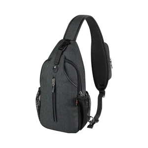 Sac à main messager pour vêtements de sport en nylon durable et imperméable Sac à bandoulière et bandoulière orange pour femmes et hommes - Product Image 1