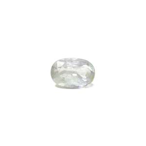 Piedra de Zafiro Blanco Natural de 4.2 Quilates, Topacio Azul Facetado con Claridad VVS, Creado en Laboratorio, en Forma Ovalada Marquise, Tonos Marrón, Rojo y Verde - Product Image 1