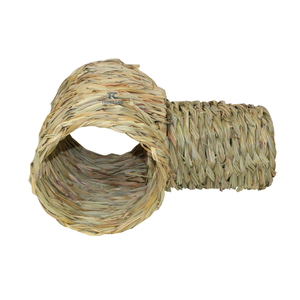 Túnel de heno personalizado al por mayor, juguetes para mascotas para animales pequeños, túneles de actividad para conejos, conejillos de indias, almohadilla de nido de hámster - Product Image 4