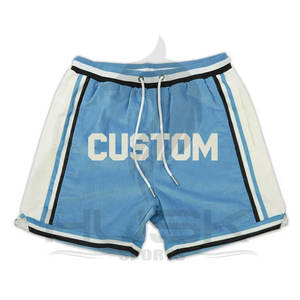 2023 Offre Spéciale basket-ball court coton broderie Baggy imprimé sueur court été Shorts pour hommes - Product Image 4