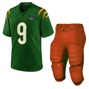 Uniforme de Fútbol Americano para Equipos, Material de Poliéster y Elastano de Alta Calidad, Manga Corta con Ajuste Elástico, Protección y Rendimiento - Product Image 1