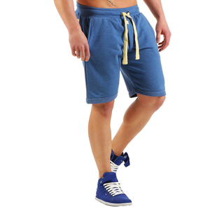 กางเกงขาสั้นผู้ชาย ผ้าฟลีซโพลีเอสเตอร์ 360 กรัม เนื้อผ้านุ่ม สวมใส่สบาย สตรีทแวร์ เอวยางยืด ระบายอากาศ กันลม มีเชือกผูก - Product Image 2