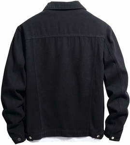 2025 nouvelle veste en jean de haute qualité pour hommes au design tendance prix de gros vestes en jean sur mesure pour hommes - Product Image 2