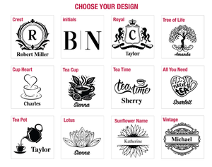 Scatola da tè in <span class=keywords><strong>legno</strong></span> rustico personalizzata <span class=keywords><strong>nome</strong></span> inciso e finitura Vintage - Product Image 6