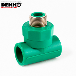 Dekko màu xanh lá cây PPR bằng <span class=keywords><strong>TEE</strong></span> nữ chủ đề PPR phụ kiện đường ống cho Cung cấp nước nhựa đường ống dẫn nước cung cấp - Product Image 4