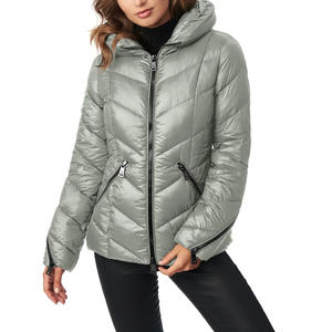 Vestes matelassées d'hiver pour femmes personnalisées Streetwear, vente en gros de vestes matelassées d'hiver, vestes à bulles de styles personnalisés - Product Image 1