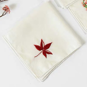 Servilletas de tela bordadas, servilletas de cena, lavables, suaves, reutilizables para mesa de comedor, boda, fiesta, cena familiar, OEM - Product Image 2