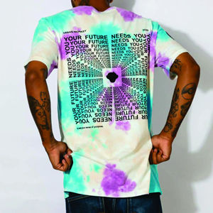 Nouveau style Hip Hop personnalisé de haute qualité T-shirt casual bicolore Streetwear pour hommes - Product Image 3