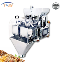 Machine d'emballage entièrement automatique et contrôlable pour sachets de condiments, aliments, snacks, granulés, épices et produits chimiques, avec pesage linéaire