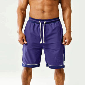 Pantalones Cortos Deportivos Casuales para Hombre al por Mayor, Verano, 100% Algodón, Secado Rápido, Gimnasio, Correr, Playa, Entrenamiento, Antiarrugas - Product Image 1