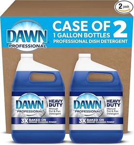 Caja de detergente para platos de 1 galón Dawn Professional de 2 limpiadores de ollas y sartenes de grado comercial para uso institucional - Product Image 4