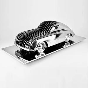 Sculpture de modèle d'art de <span class=keywords><strong>voiture</strong></span> de sport en acier inoxydable de décoration intérieure moderne - Product Image 3