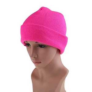 Sombrero de lana merina con puños personalizados, gorro de lana merina en blanco acanalado, cálido, personalizado, Unisex - Product Image 5