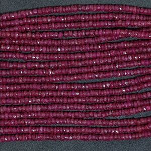 Chất Lượng Cao Của <span class=keywords><strong>Ruby</strong></span> Mặt Hạt <span class=keywords><strong>Ruby</strong></span> Sợi Đá Quý Lỏng Hạt 3*4Mm Vòng Hình Dạng Sợi Cho Đồ Trang Sức Làm - Product Image 5