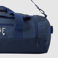 Bolsa de Viaje de Moda, Plegable, Impermeable, de Cuero Genuino y Poliéster para Hombre, Uso Deportivo al Aire Libre, Duradera y Personalizable