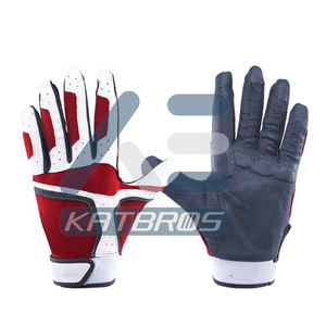 Gants de frappe de baseball en cuir Baet Cabretta, manipulation forte, prise confortable et construction durable pour les joueurs, fiables en extérieur - Product Image 1