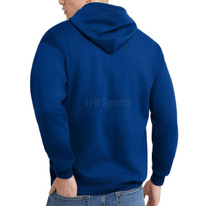 Sweat-shirts à capuche pour hommes en coton 100% avec impression de logo personnalisé - Vente directe d'usine - Product Image 3