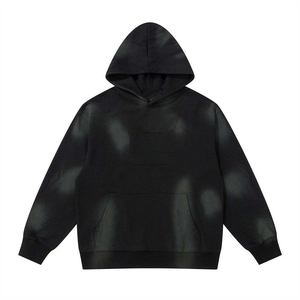 Sweat-shirts à col montant personnalisés en coton de haute qualité, coupe unisexe, coupe-vent, écologiques, OEM ODM - Product Image 6