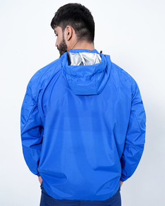 ชุดซาวน่าแจ็คเก็ตและกางเกงทำจากพีวีซีสำหรับออกกำลังกายที่บ้านลดน้ำหนักชุดกันเหงื่อคุณภาพสูงป้องกันการฉีกขาด - Product Image 6