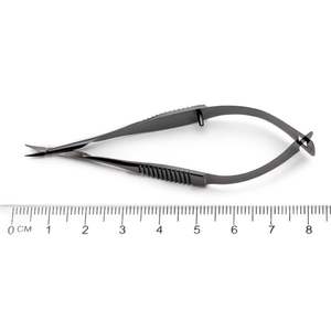 Ciseaux à manche à ressort en acier inoxydable titane | Micro ciseaux à ressort de chirurgie hospitalier médicale Logo personnalisé - Product Image 3