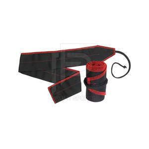 Logo personnalisé OEM enveloppes de soutien du poignet en coton pour l'haltérophilie enveloppes de poignet d'entraînement - Product Image 1