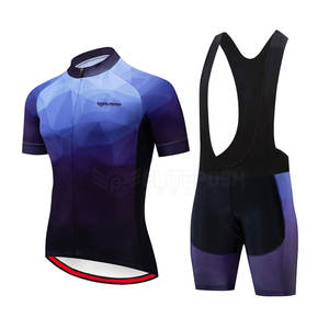 Vêtements de sport 100% polyester respirant, ensembles d'uniformes de cyclisme sur mesure grande taille, légers, de haute qualité, maillots de cyclisme les plus vendus - Product Image 1