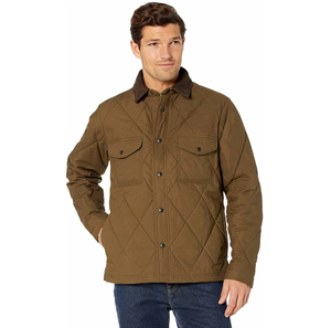 Veste matelassée à fermeture éclair pour hommes, veste matelassée à bulles respirantes avec poche, vêtements d'hiver à double boutonnage, vente en gros sur mesure - Product Image 3